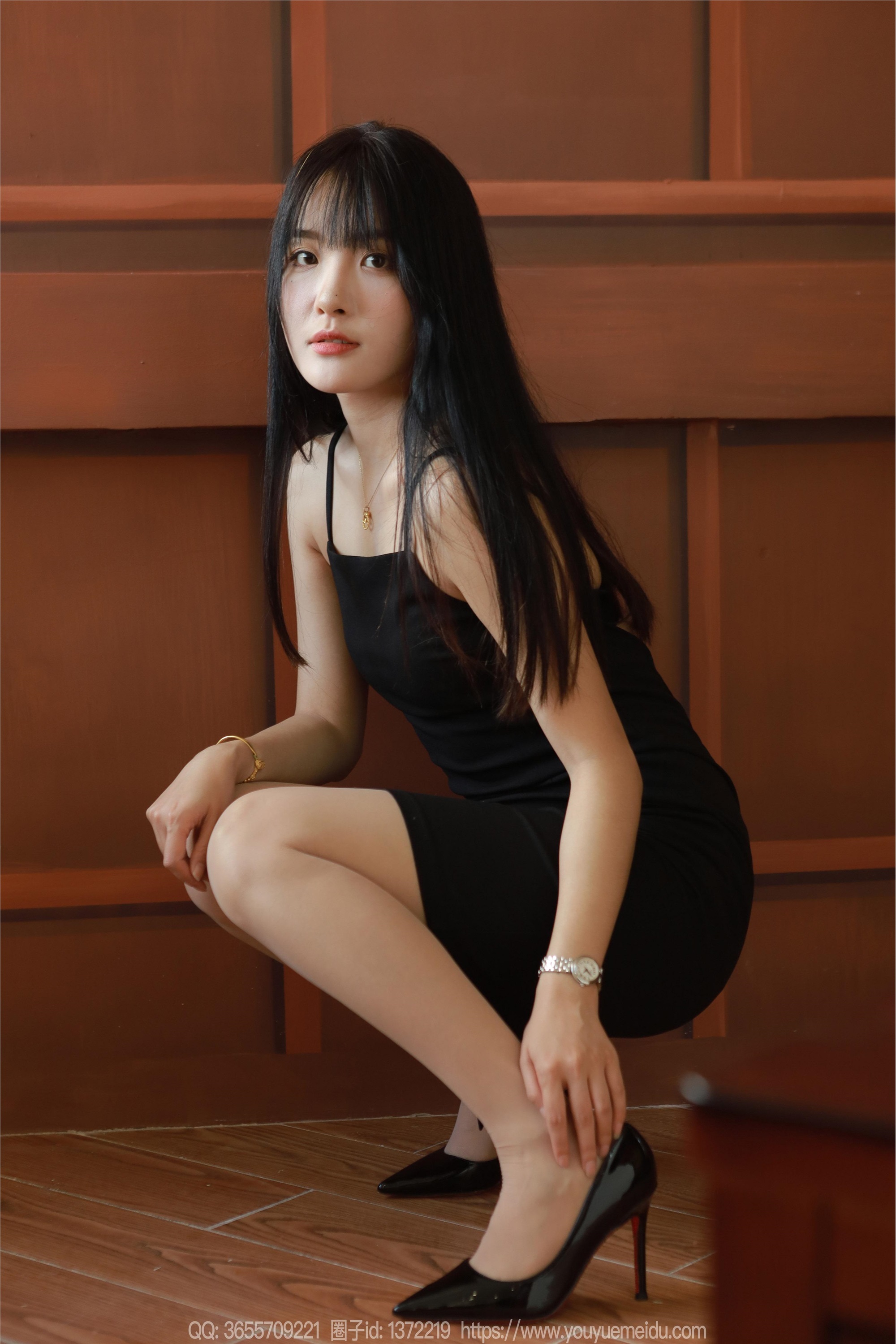 IESS异思趣向  2024.09.22 丝享家 1852 婉萍《黑色礼裙（上）》